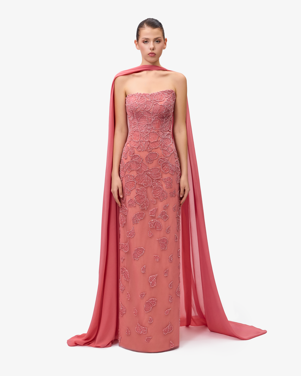 Petal Hand Beaded Embroidered Dress – SANDY NOUR