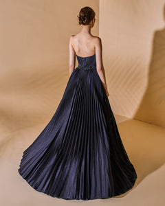 Strapless Wave Gown - Sandy Nour