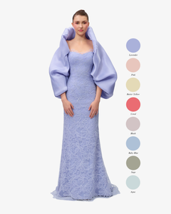 Heart Shaped Sheath Lace Dress 38FR - 10UK - 6US / Baby Blue 25 Heart Shaped Sheath Lace Dress 38FR - 10UK - 6US / Baby Blue 25