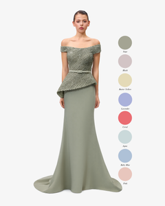 mermaid cage dress Strapless Cape Mermaid Dress by Juliet JT2649K