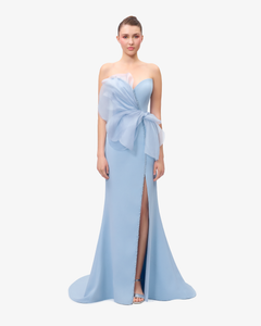 Strapless Heart Shaped Anemone Dress 46FR - 18UK - 14US / Lavender 23 Strapless Heart Shaped Anemone Dress 46FR - 18UK - 14US / Lavender 23