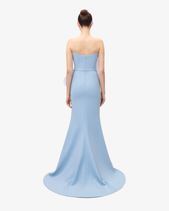 Strapless Heart Shaped Anemone Dress 46FR - 18UK - 14US / Lavender 23 Strapless Heart Shaped Anemone Dress 46FR - 18UK - 14US / Lavender 23