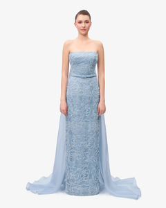 Strapless Straight Tube Dress