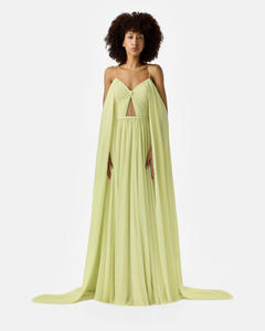 batwing sleeve evening dress Plus Round Neck Batwing Sleeves Evening Dress