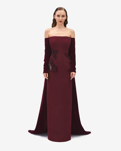 burgundy tube dress She Bad (Burgundy) Luxury Level line mini dress with ruffled trim Burgundy Tube Top Maxi Dress