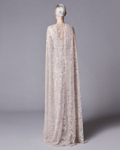 Fully Beaded Embroidered Cape