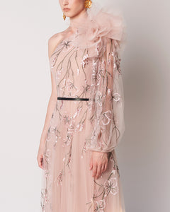 Wild Blossom - Embroidered Dress - Sandy Nour