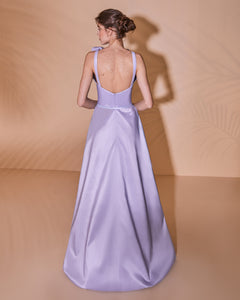 Halter Neck Gradient Gown - Sandy Nour